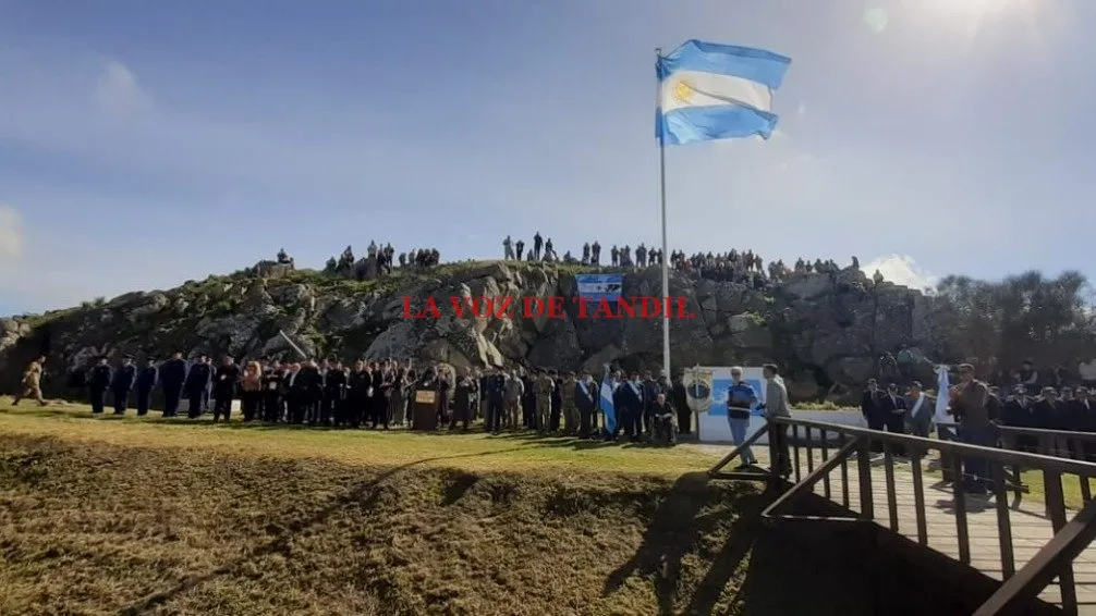 Acto por Malvinas: "Nunca dejemos de reclamar lo que nos pertenece"